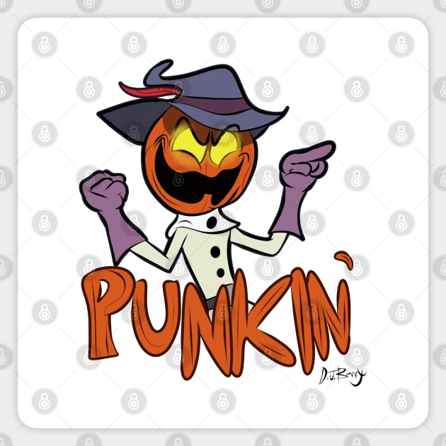 Punkin' Sticker by D.J. Berry